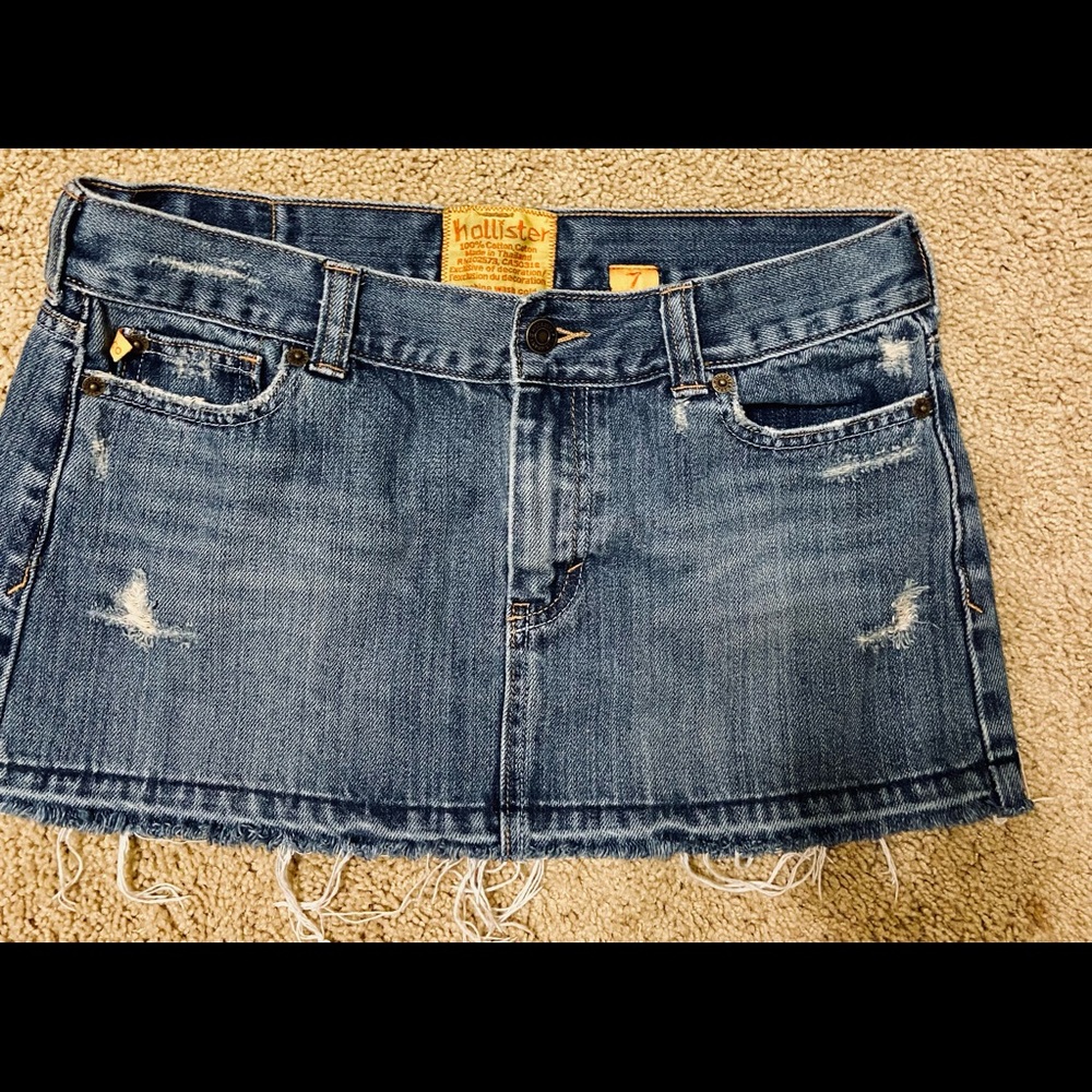Hollister Jean skirt